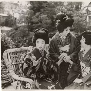 Three Japanese sisters Date: 1930