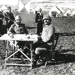 Jemal Pasha and Fuad Bey, Southern Palestine, WW1