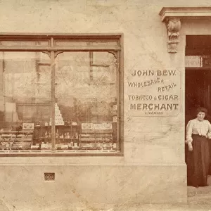 John Bews shop front in Guernsey, Channel Islands
