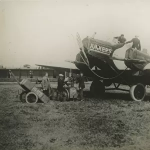 Junkers G24. Handwritten caption on back of photograph ?