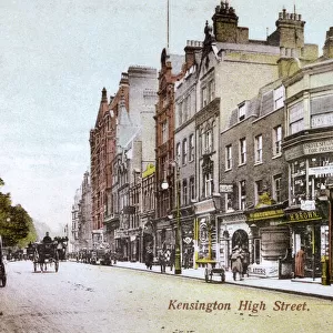 Kensington High Street, West London