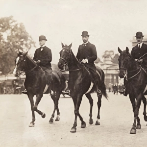 King George V on horseback, Hyde Park, London