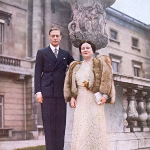King George VI and Queen Elizabeth in 1948