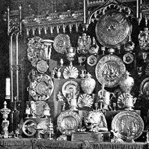 King George Vs collection of Gold Plate, Windsor Castle, 19