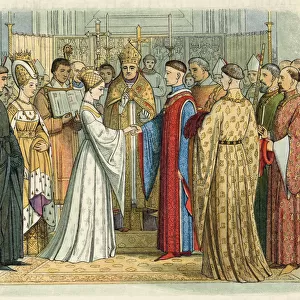 King Henry V wedding