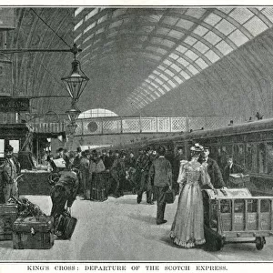 Kings Cross, departure of the Scotch Express