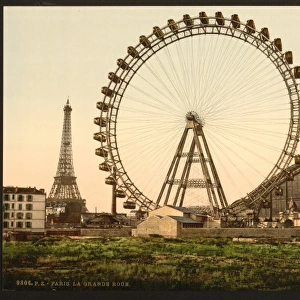 La grande rue (i. e. roue), Paris, France