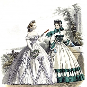 Ladies fashions from 1869