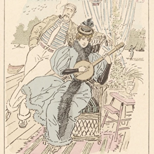 Lady Plays the Banjo