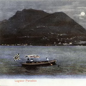 Lake Lugano - Paradiso, Switzerland