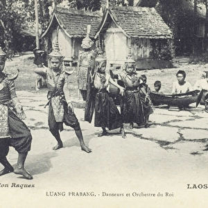 Laos - The Kings Orchestra and Dancers