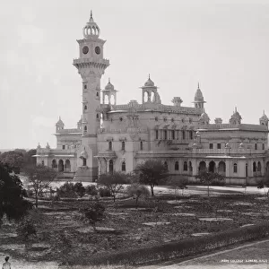 Late 19th century photograph: Mayo College, Ajmere, Ajmer, India