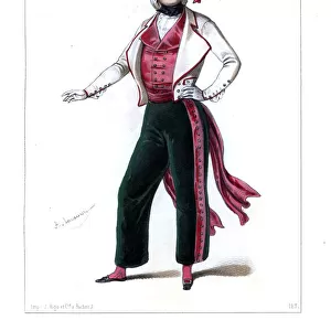 Leon Achard as Larifla in La Morale en Action, 1845