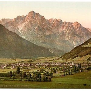 Lienz, with the Spitzkolft (i. e. Spitzkofl), Tyrol, Austro-