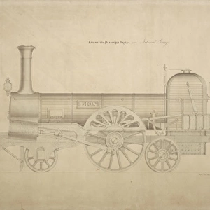 Lion, locomotive passenger engine for the National Gauge