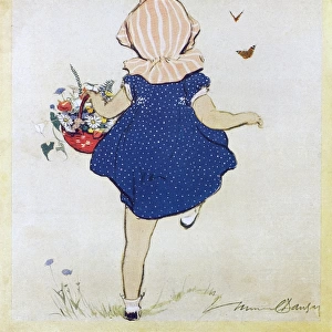 Little Flower Girl by Muriel Dawson