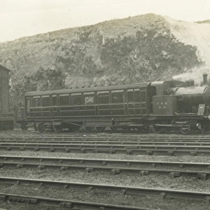Locomotive no 5 0-4-0 with railcar unit