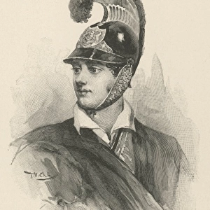 Lord Byron in the uniform of a Greek patriot