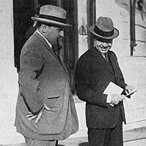 Lord Castlerosse & Lord Beaverbrook on Cote d Azur