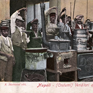 Macaroni Sellers - Napoli, Italy