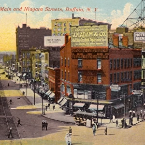 Main Street and Niagara Street, Buffalo, NY