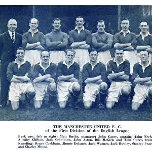 Manchester United FC Team 1949-1950