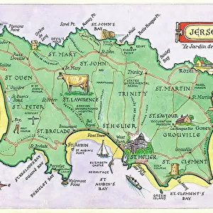 Map - Jersey