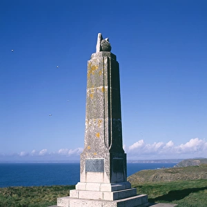 Marconi monument, Poldhu, southern Cornwall