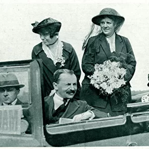 Margaret Wintringham during her election campaign