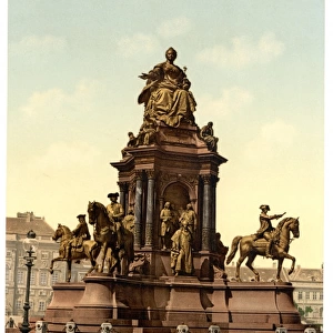 Maria Theresa Monument, Vienna, Austro-Hungary