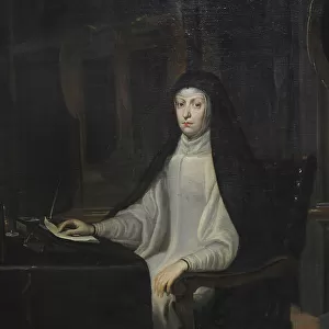 Mariana of Austria (1634-1696) by Juan Carreno de Miranda