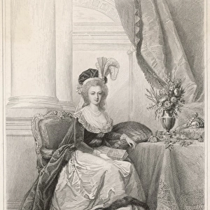 Marie Antoinette Sits