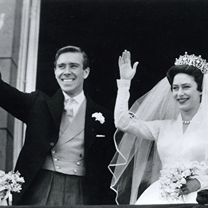 Marriage HRH The Princess Margaret & Anthony Armstrong-Jones