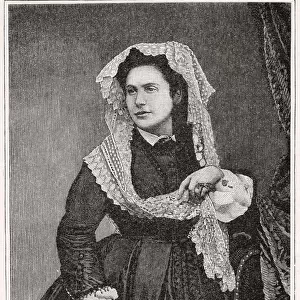 MATILDE HEINE Wife of Heinrich Heine, German poet and critic
