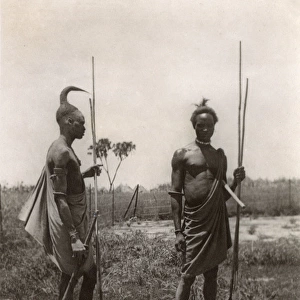 Two members of the Lango Tribe of Uganda