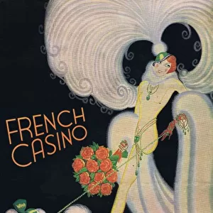 Menu card - French Casino, New York