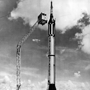 The Mercury-Redstone rocket that carried Virgil Grissom