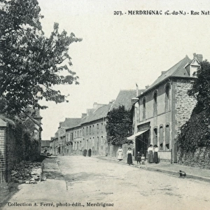 Merdrignac, France (C-d Armor department) Rue Nationale Merdrignac, France (C�-d Armor
