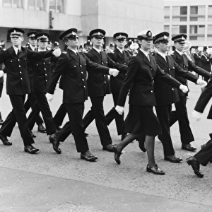 Met Police cadets on parade