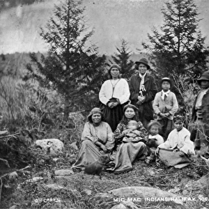 Mic-Mac Indians, Halifax 1873