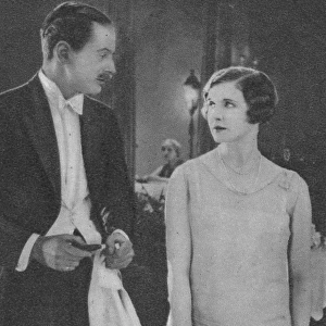 Miles Mander and June in Riding for a King (1926)