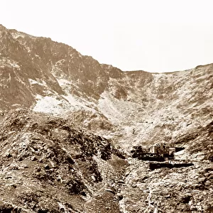 Mines on Mount Snowdon, Wales, Victorian period