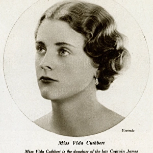 Miss Vida Cuthbert by Madame Yevonde
