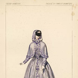 Mlle. Melcy as Amelie in Un Mari qui se Derange, 1846