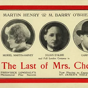 The Last of Mrs Cheyney, Pavilion Theatre, Weymouth