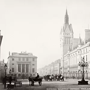 Municipal Buildings, Aberdeen, Scotland, c. 1880 s