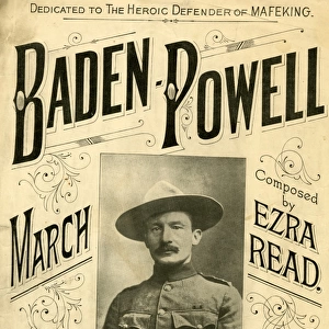 Music cover, Baden Powell, a March by Ezra Read