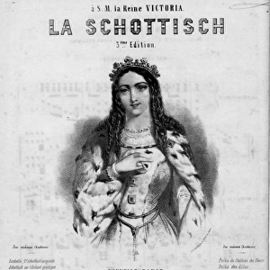 Music cover, La Schottisch by Giuseppe Daniele