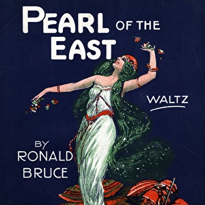 Music cover, Pearl of the East Waltz