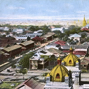 Myanmar - Yangon - General Panoramic view